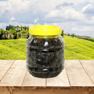 Siyah Zeytin Gemlik 1kg. Pet 