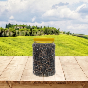 Siyah Dilimli Zeytin 2kg. Teneke